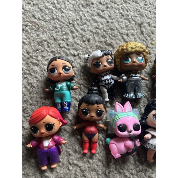 LOL Surprise Mini Doll And Pet Lot. W/ GLITTER DOLLS! - Picture 2 of 5